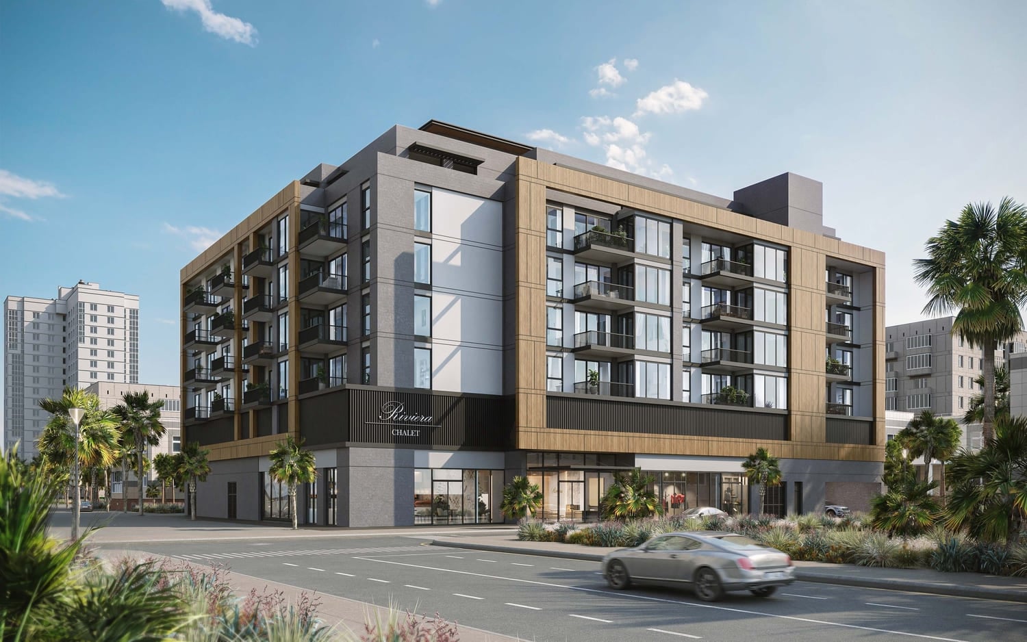 Riviera Chalet, JVC (Jumeirah Village Circle). Render supplied by developer.