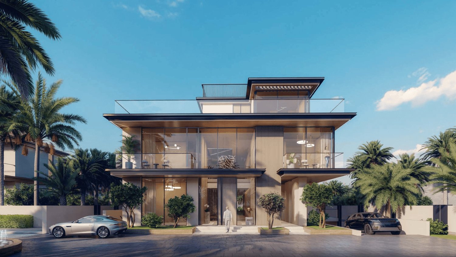 Nineteen Riviera Lagoon, image 3 of 17. Render supplied by developer.