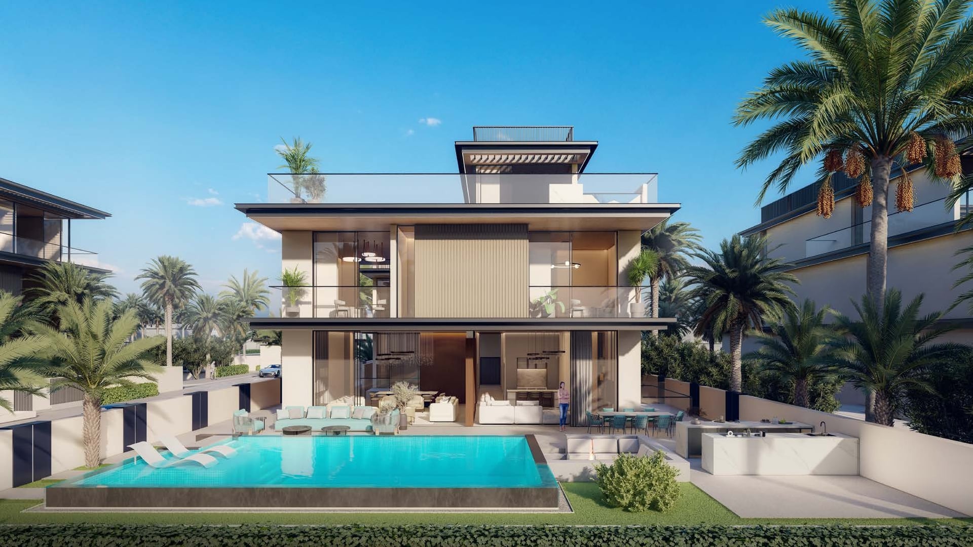 Nineteen Riviera Lagoon, image 9 of 17. Render supplied by developer.