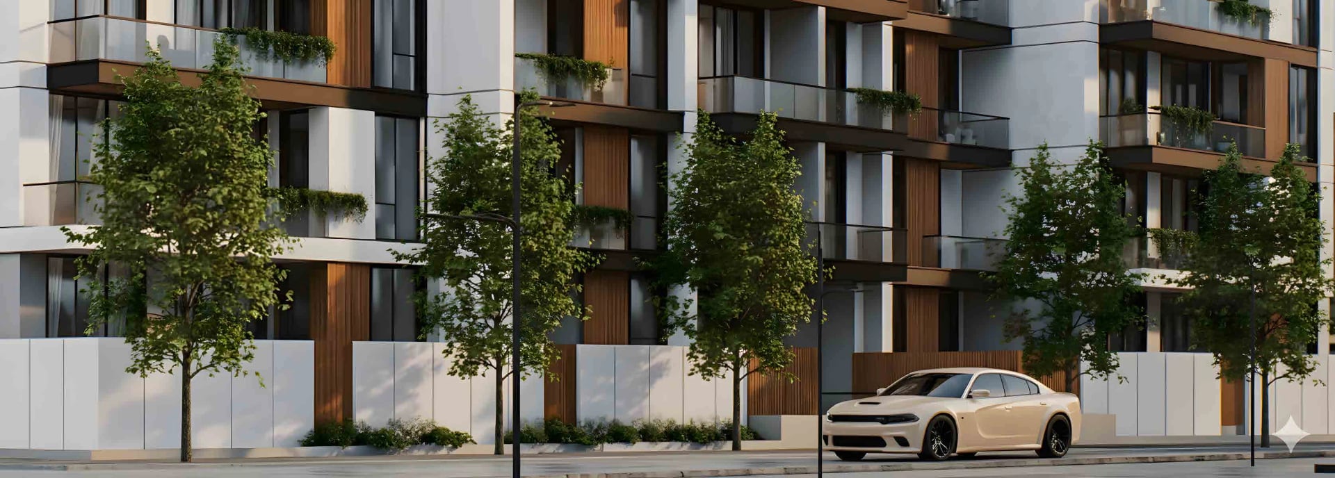 Rose Gardens 2 by Roz Real Estate Development, image 1 of 14. Render supplied by developer.