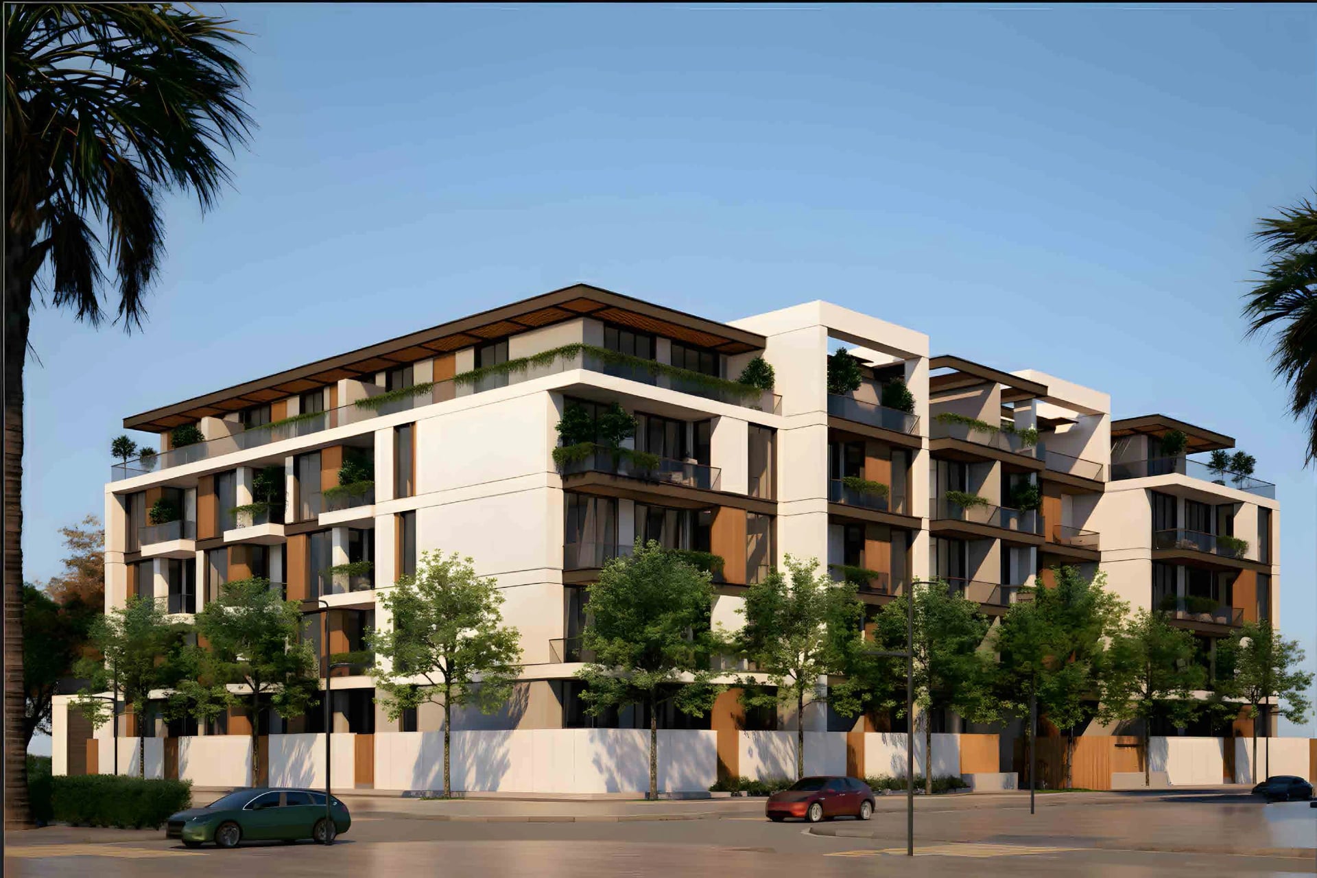 Rose Gardens 2 by Roz Real Estate Development, image 5 of 14. Render supplied by developer.
