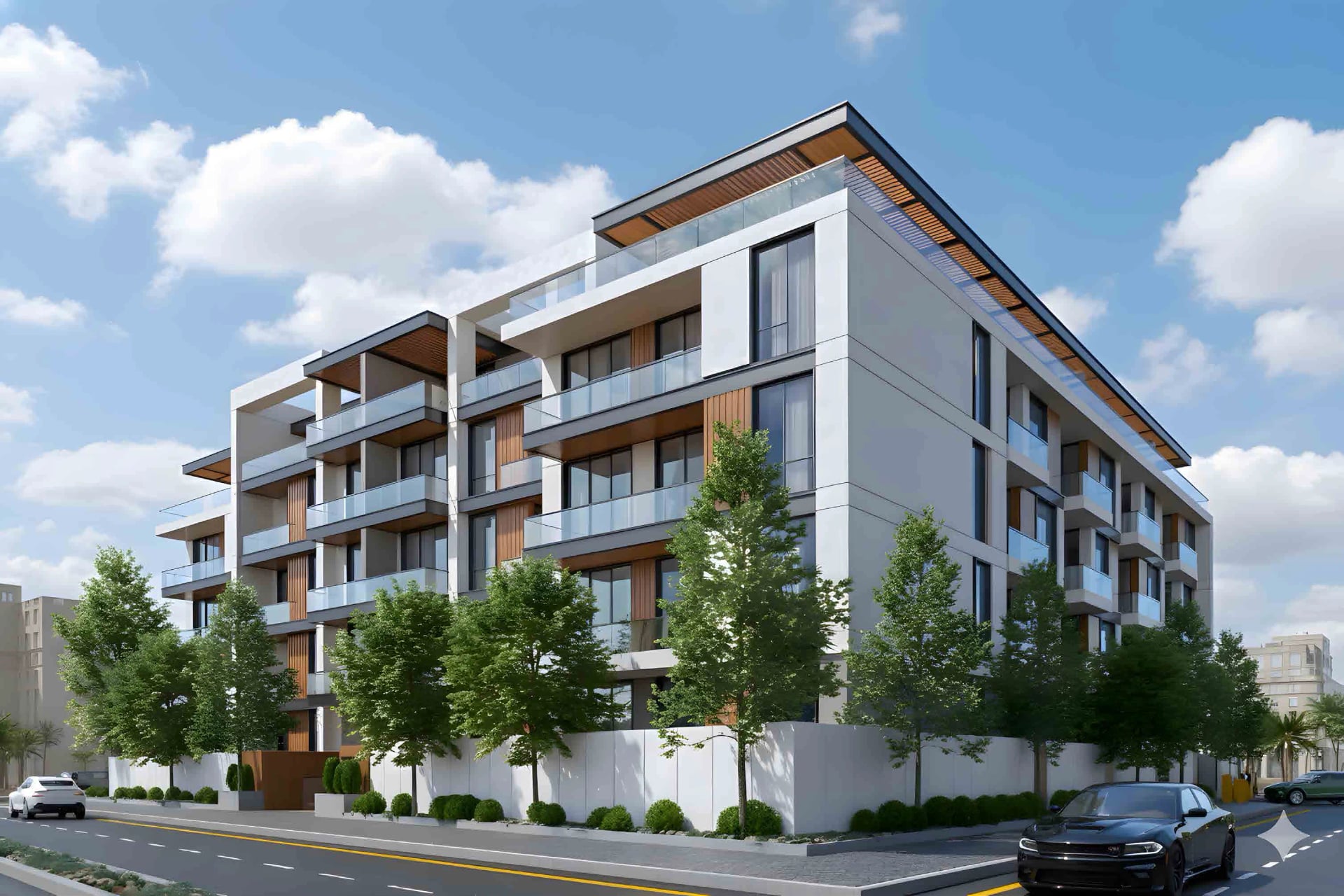 Rose Gardens 2 by Roz Real Estate Development, image 7 of 14. Render supplied by developer.