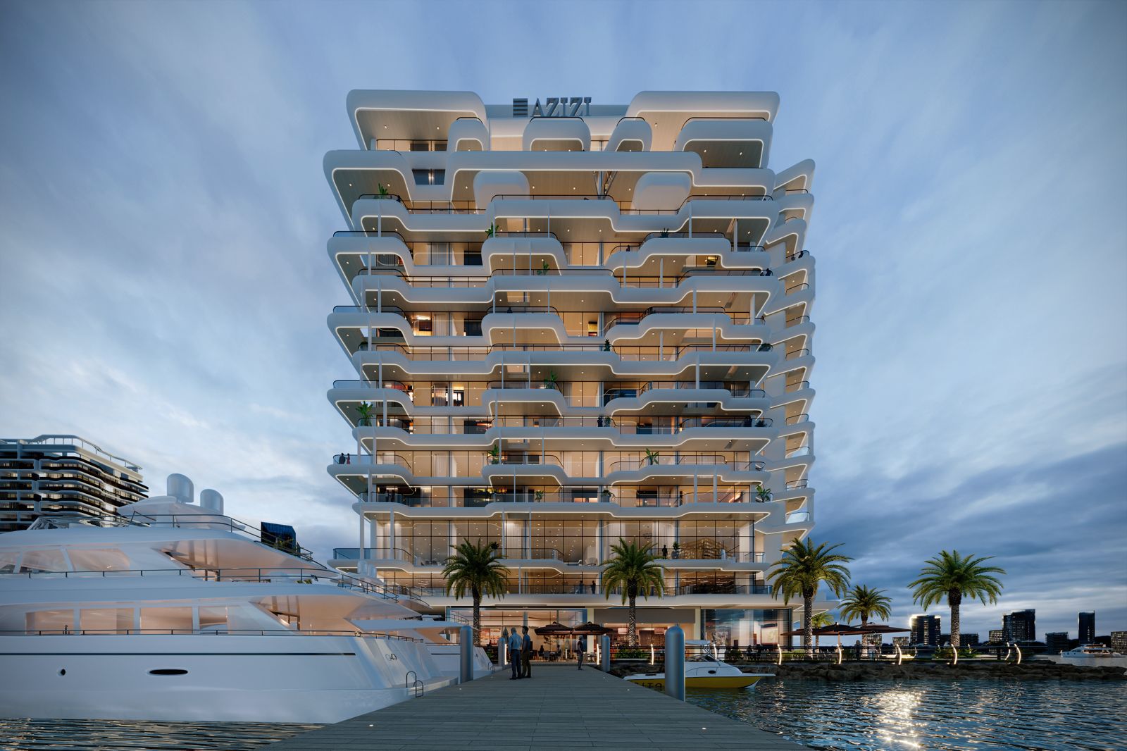 Azizi Wasel by Azizi, Dubai Islands. Render supplied by developer.