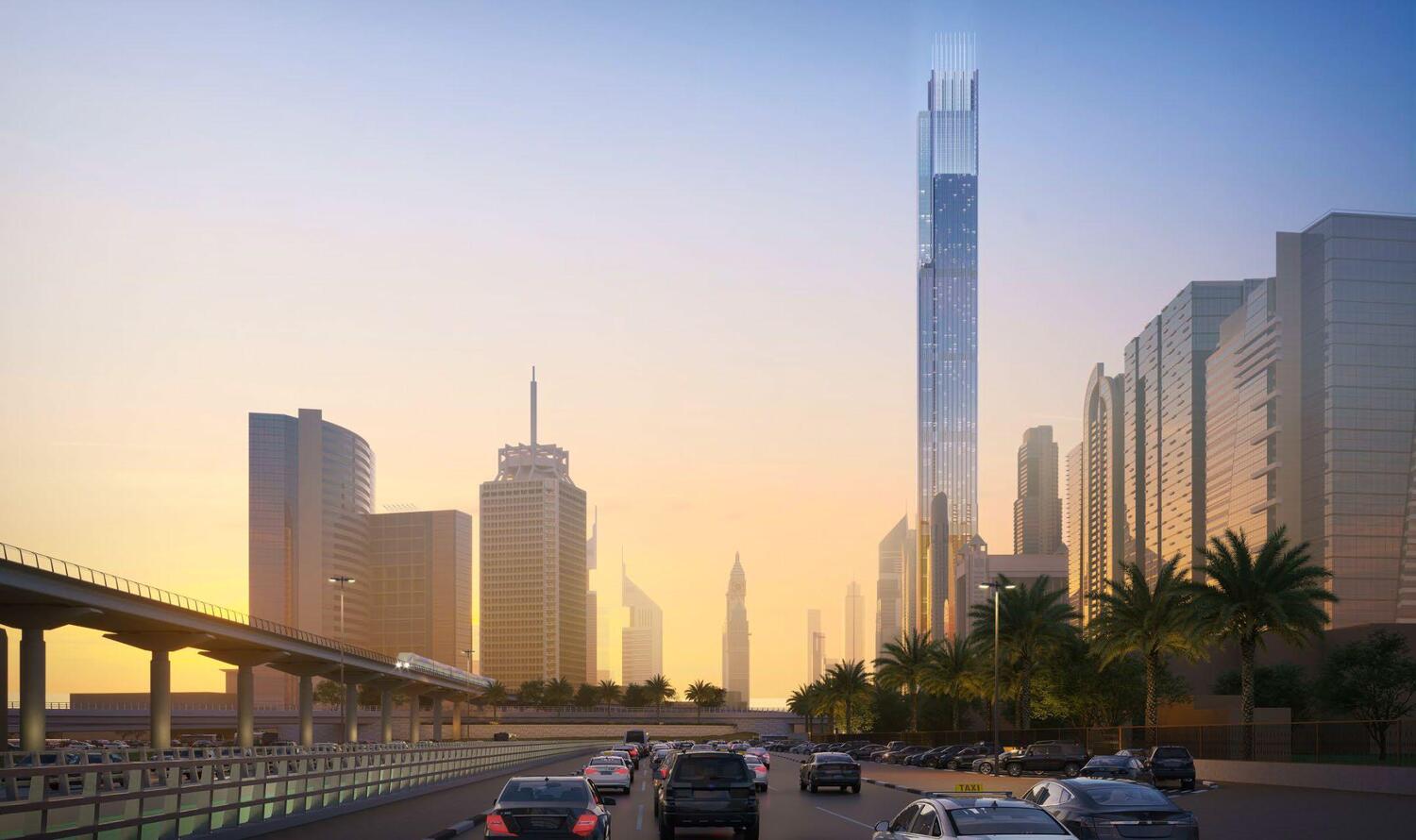 Burj Azizi, image 2 of 20. Render supplied by developer.