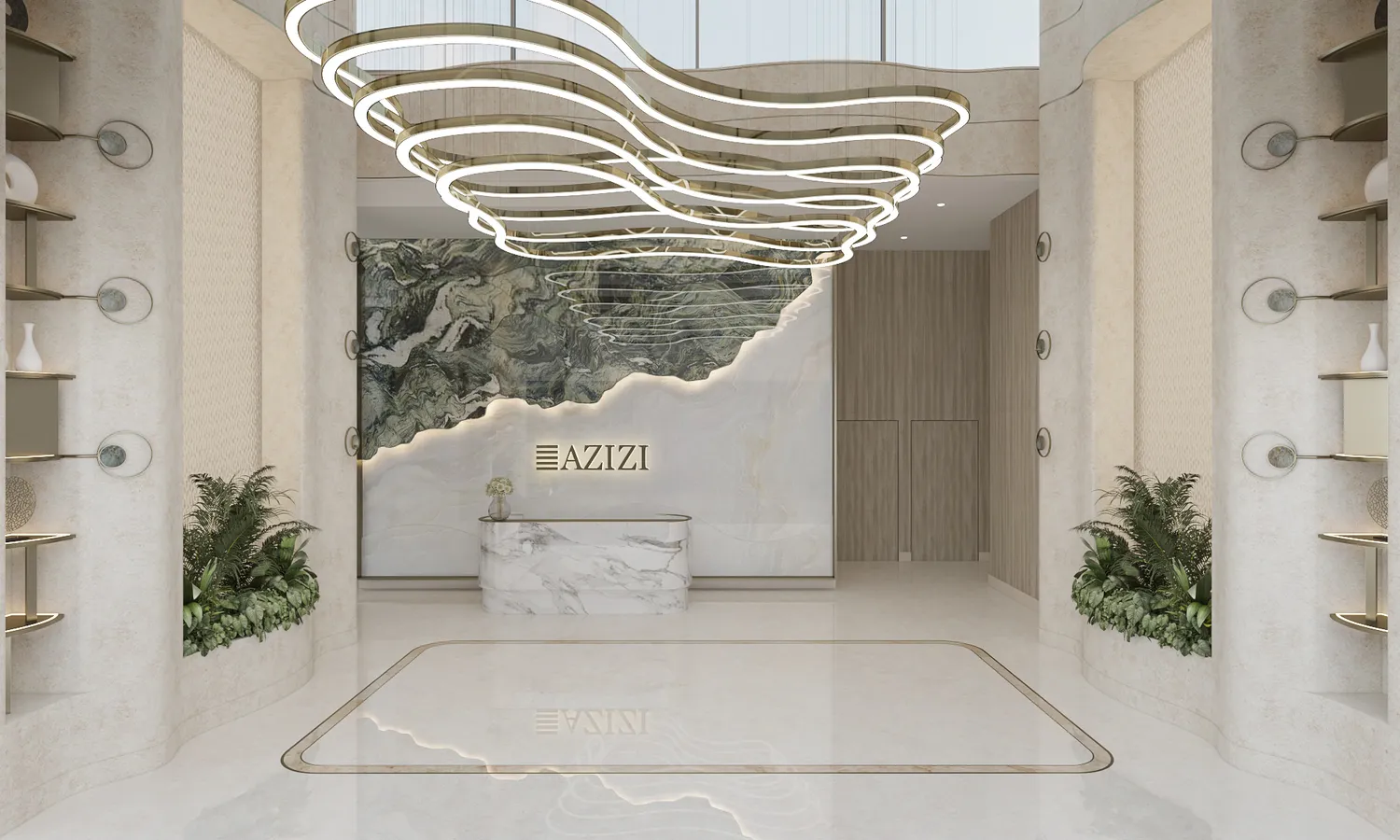 Riviera 60 by Azizi, image 12 of 14. Render supplied by developer.