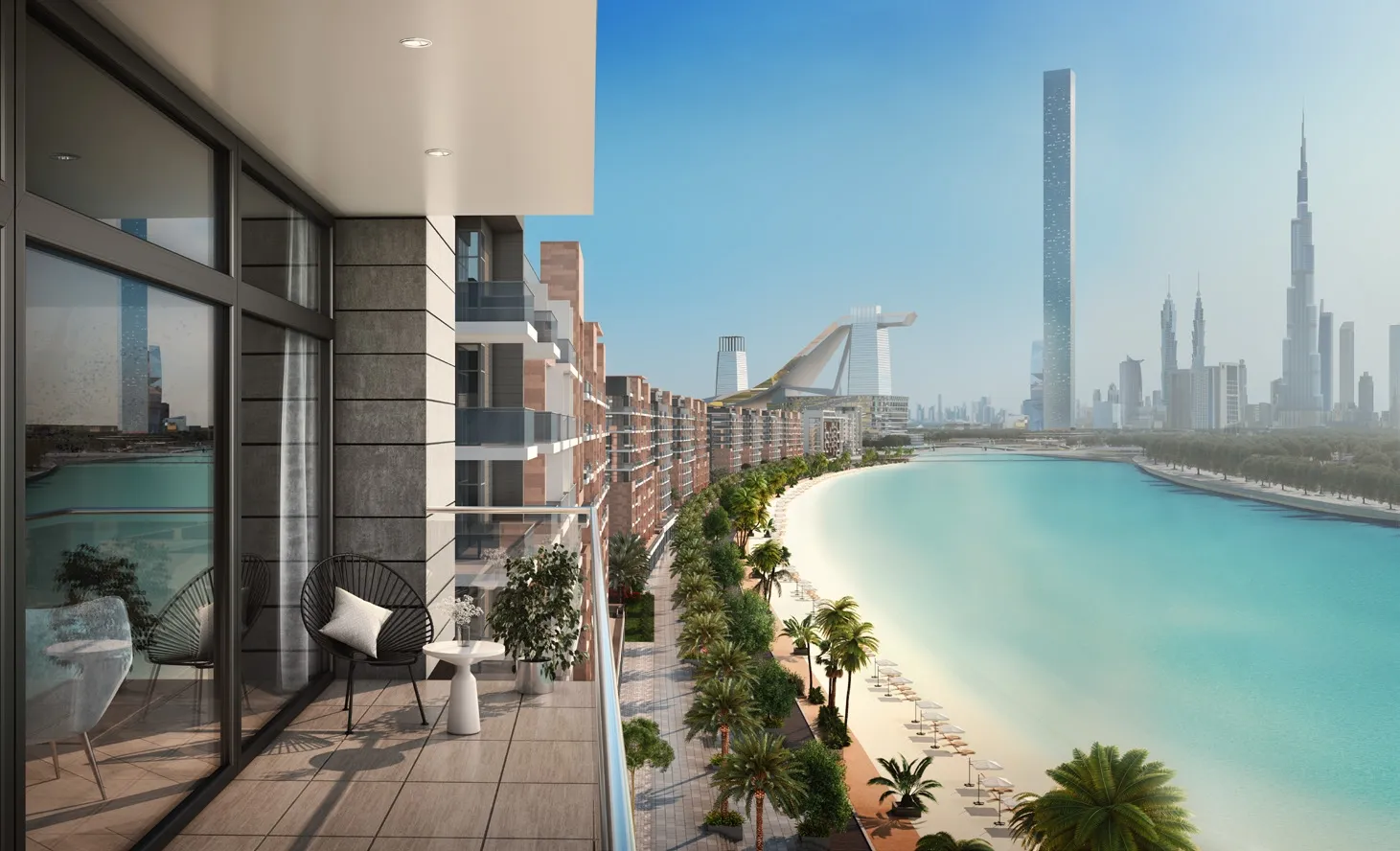 Riviera 60 by Azizi, image 1 of 14. Render supplied by developer.