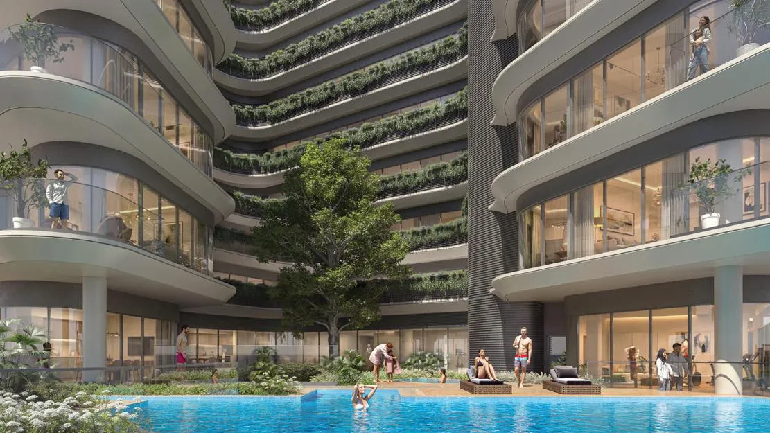Azizi Rose, image 1 of 6. Render supplied by developer.