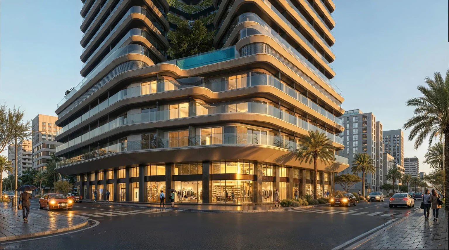 Azizi Rose, image 3 of 6. Render supplied by developer.