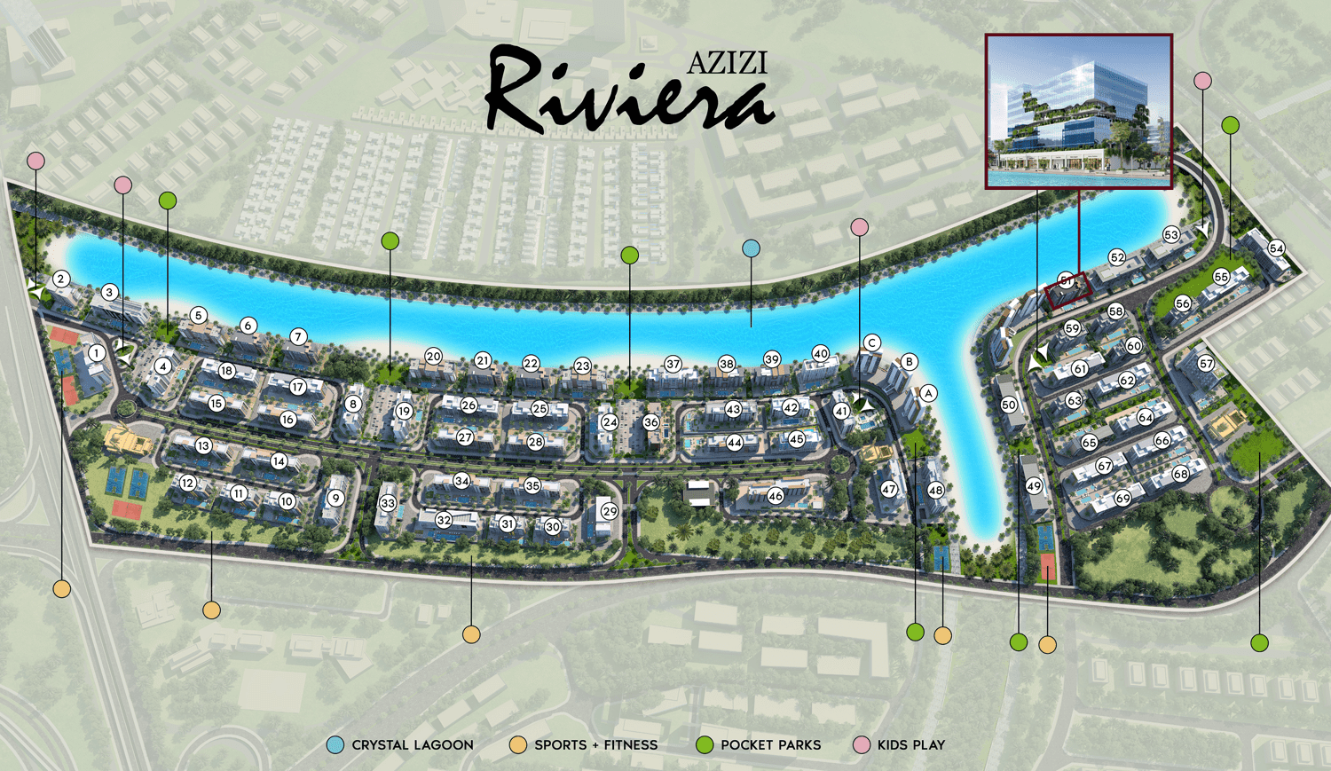 Riviera Azure by Azizi, image 10 of 11. Render supplied by developer.