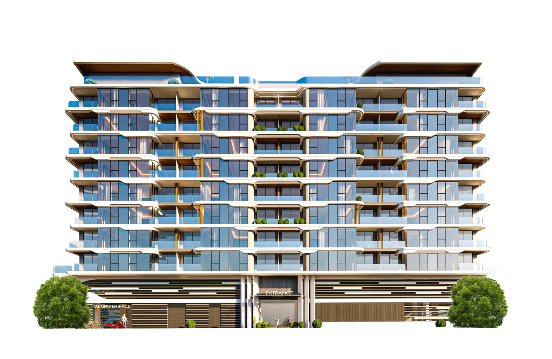 Rose Gardens 1 by Roz Real Estate Development, image 1 of 27. Render supplied by developer.