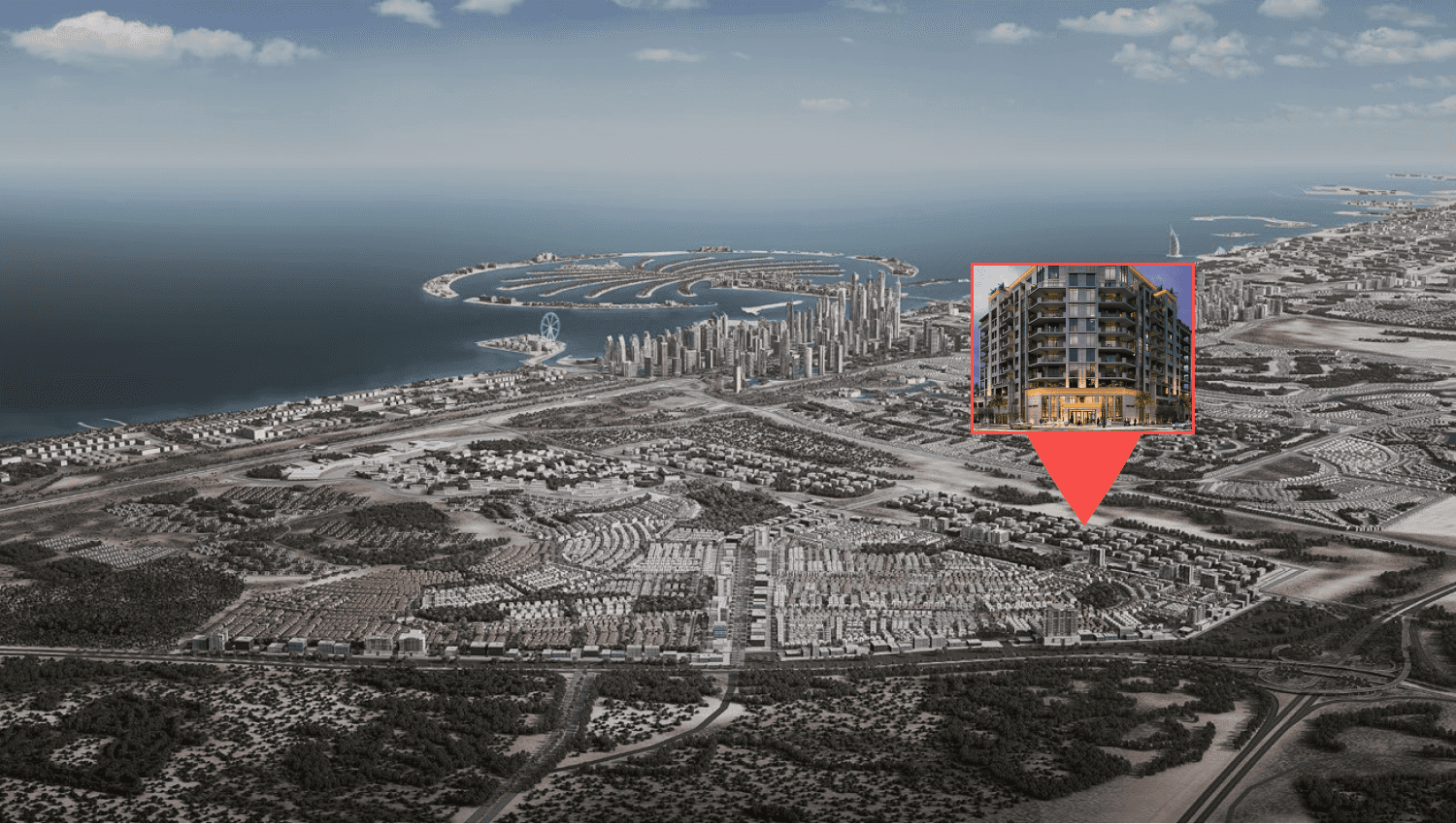 AVENUE Residence 4 by NABNI Developments, image 11 of 12. Render supplied by developer.