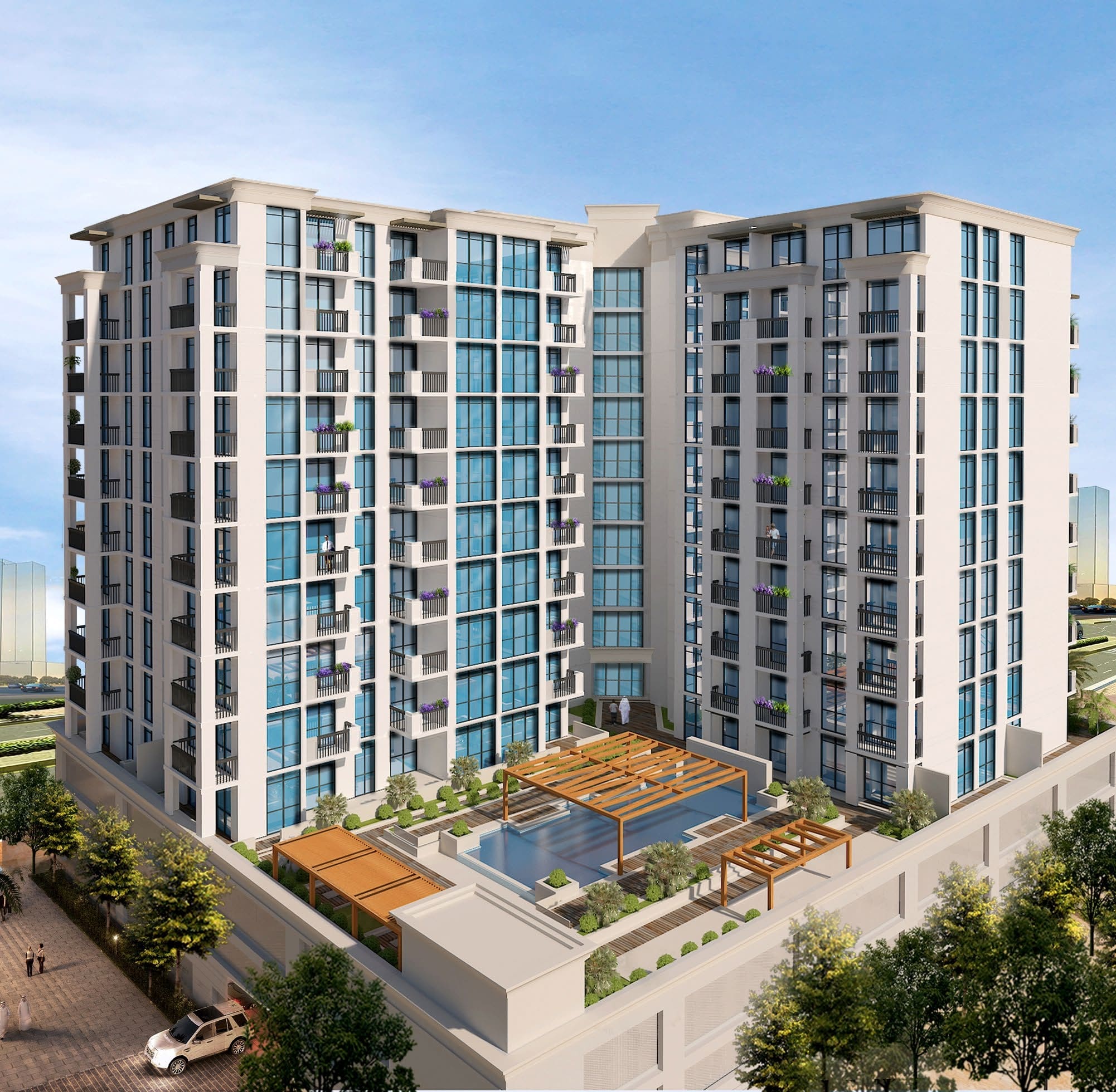 AVENUE Residence 4 by NABNI Developments, image 1 of 12. Render supplied by developer.