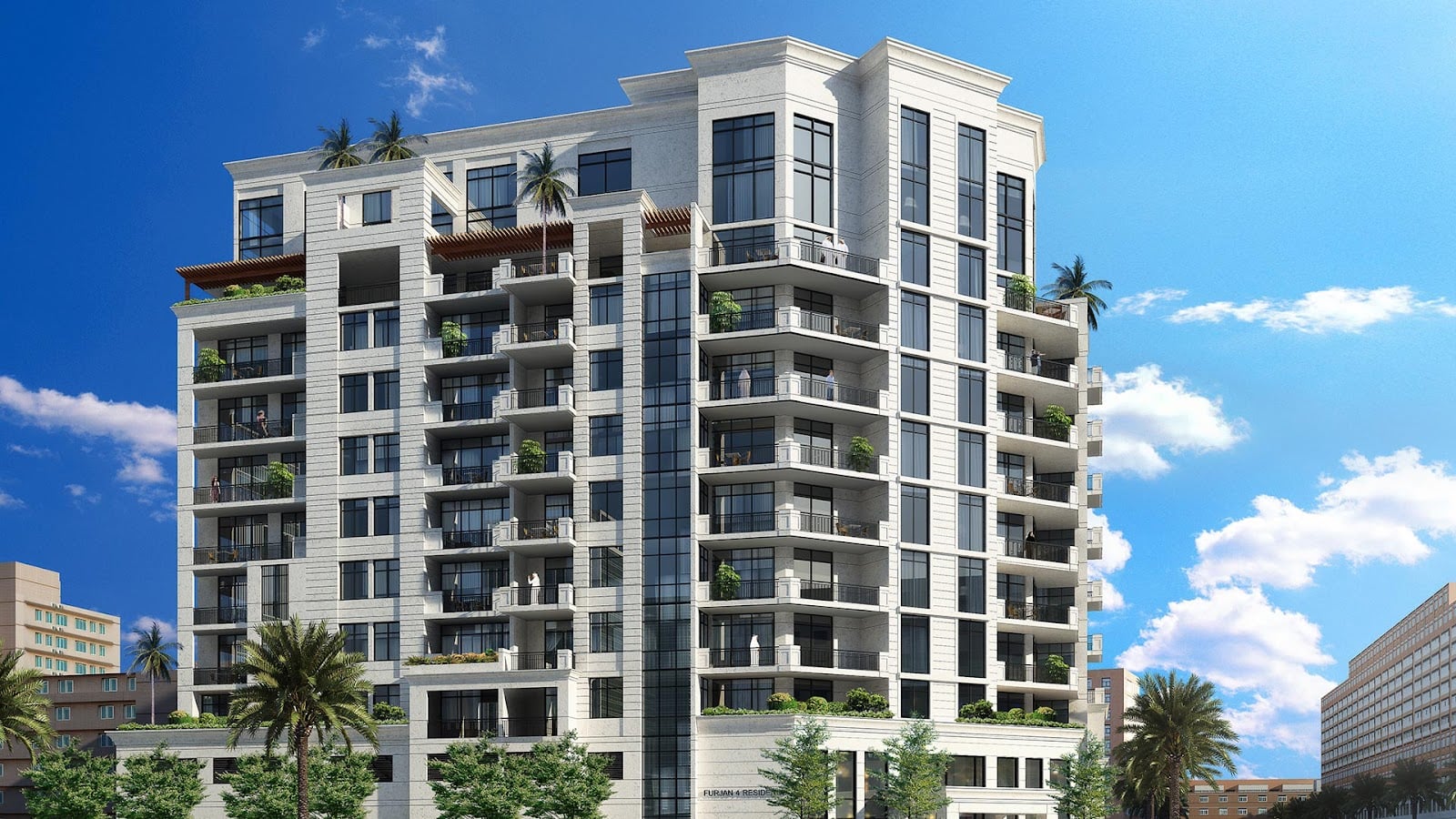 AVENUE Residence 4 by NABNI Developments, image 3 of 12. Render supplied by developer.