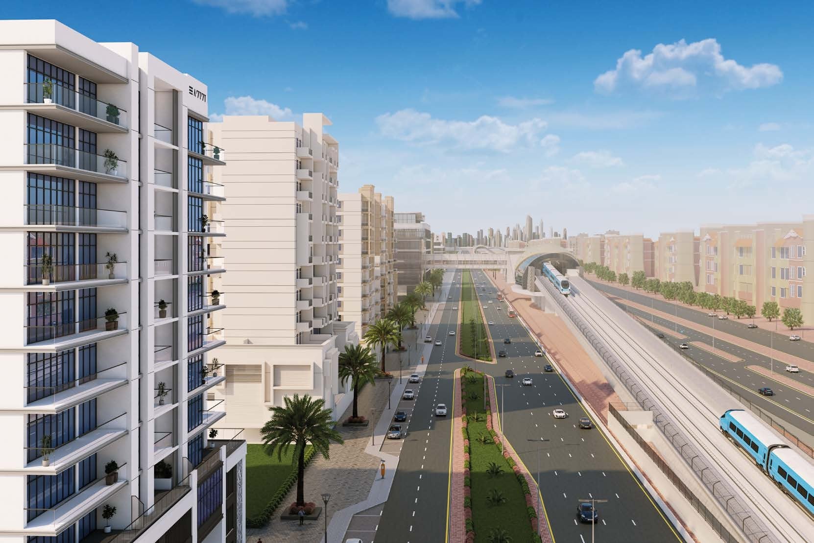 Azizi Central, Al Furjan. Render supplied by developer.