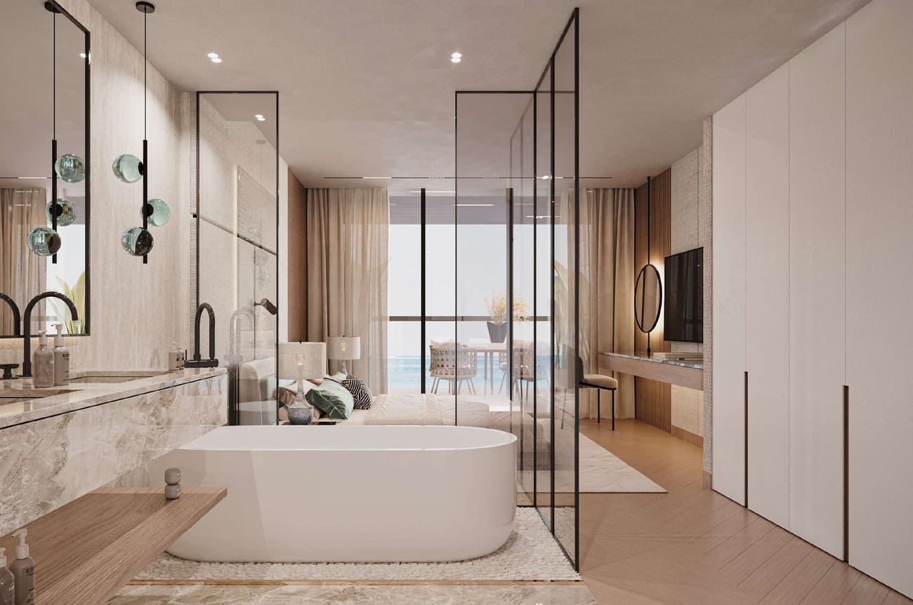 Uno-Luxe by WOW Resorts, image 3 of 8. Render supplied by developer.