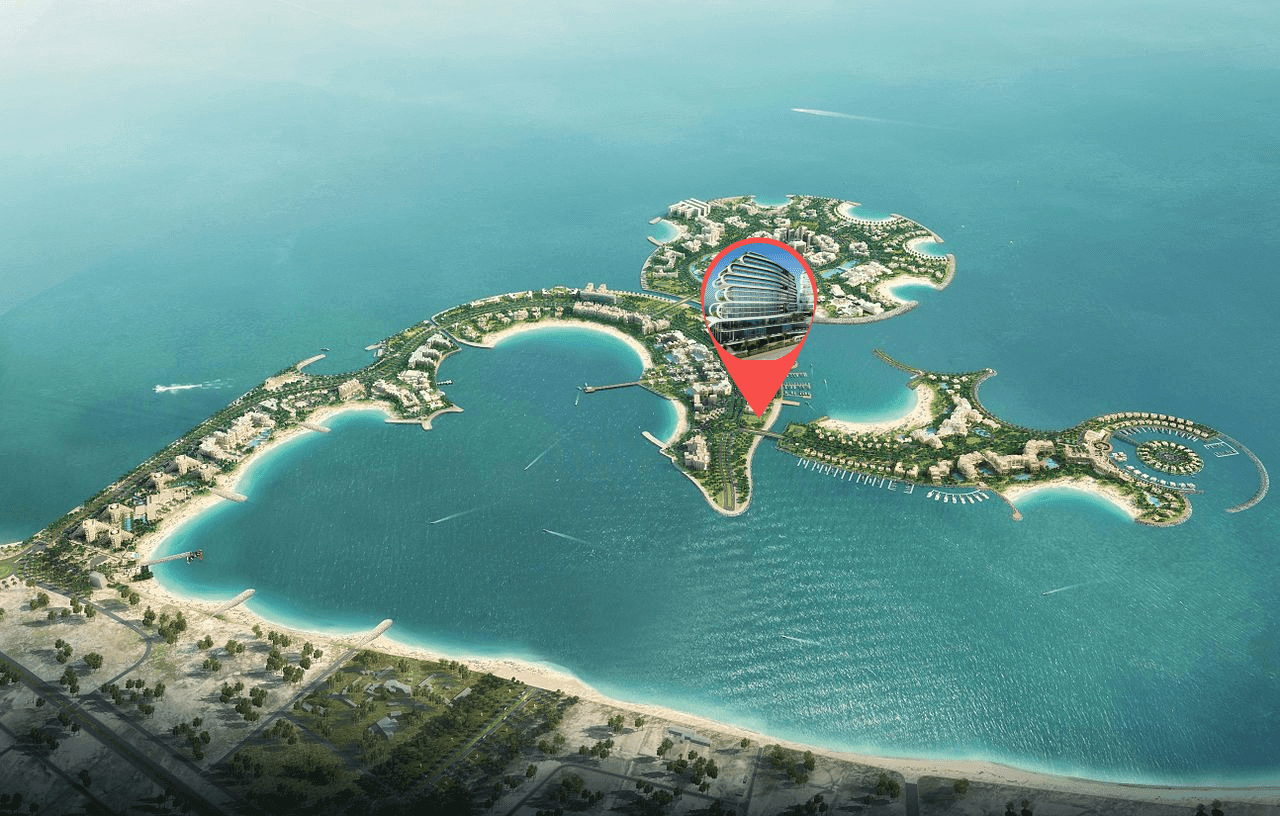 JW Marriott Residences and Resort by WOW Resorts, image 17 of 20. Render supplied by developer.
