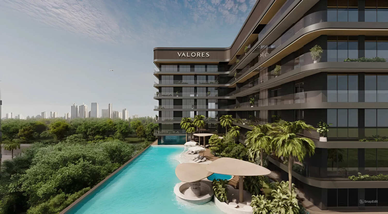 Valores Residences, Jebel Ali First. Render supplied by developer.