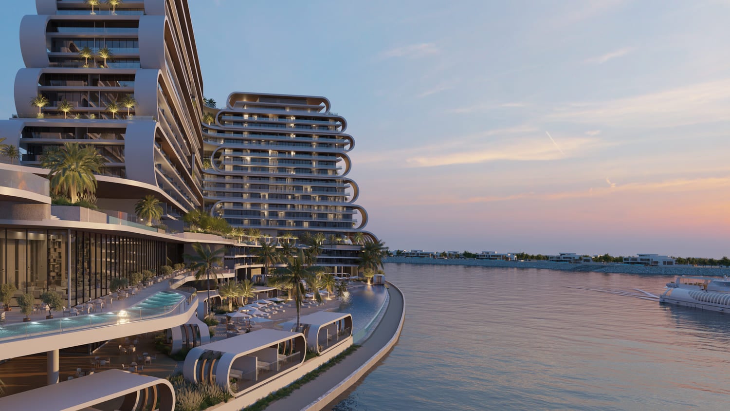JW Marriott Residences and Resort by WOW Resorts, image 4 of 20. Render supplied by developer.