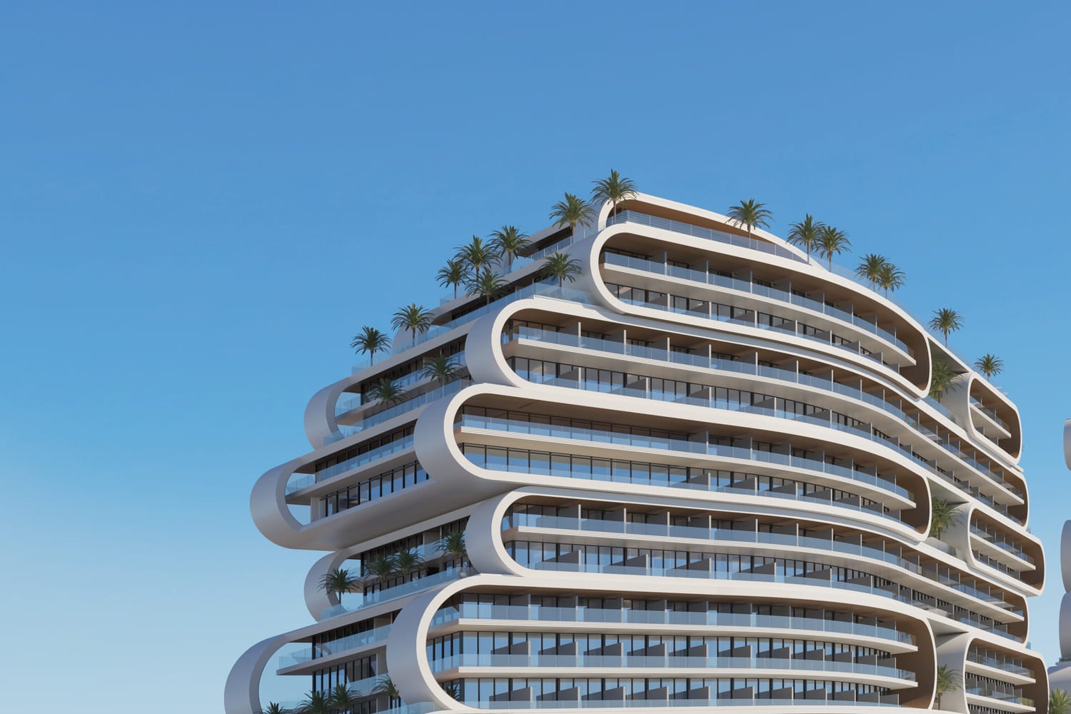 JW Marriott Residences and Resort by WOW Resorts, image 6 of 20. Render supplied by developer.