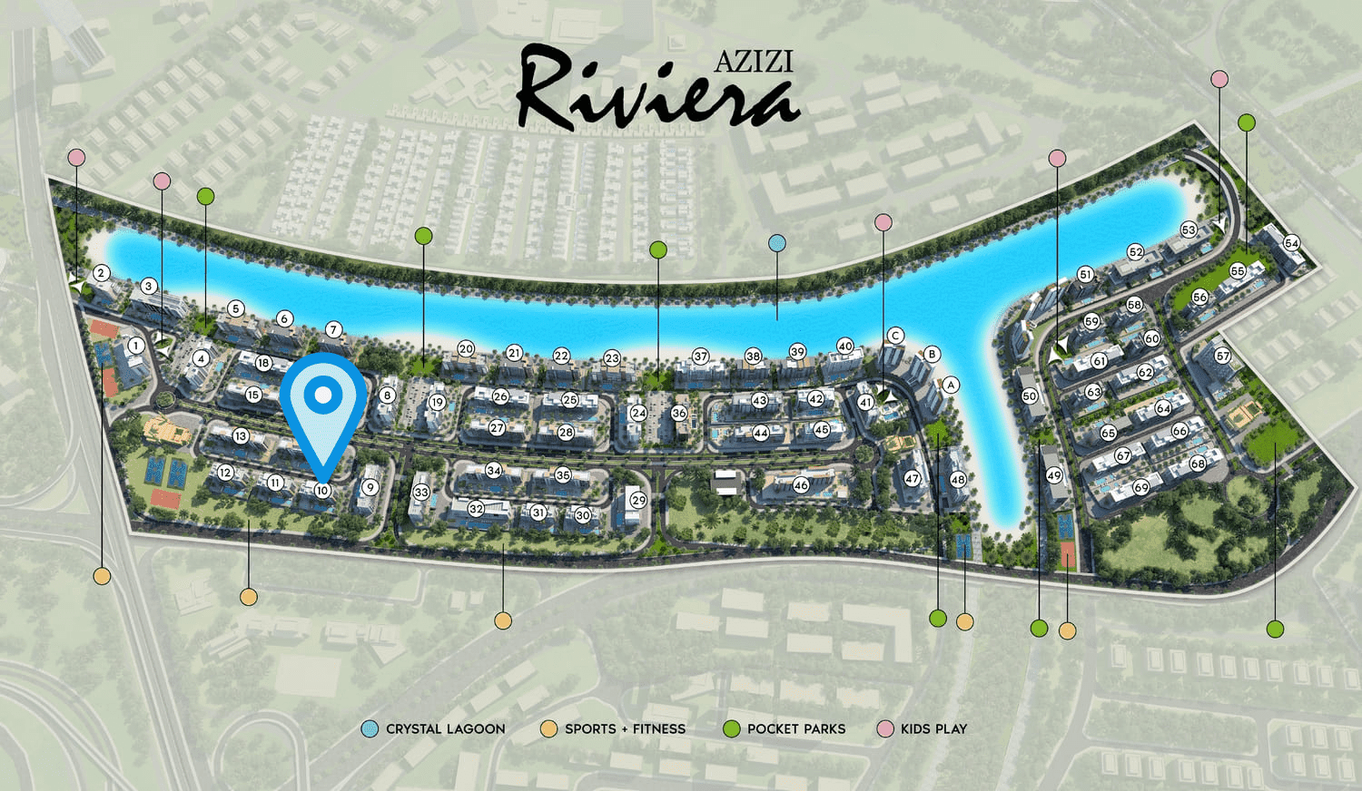 Riviera 10 by Azizi, image 10 of 10. Render supplied by developer.