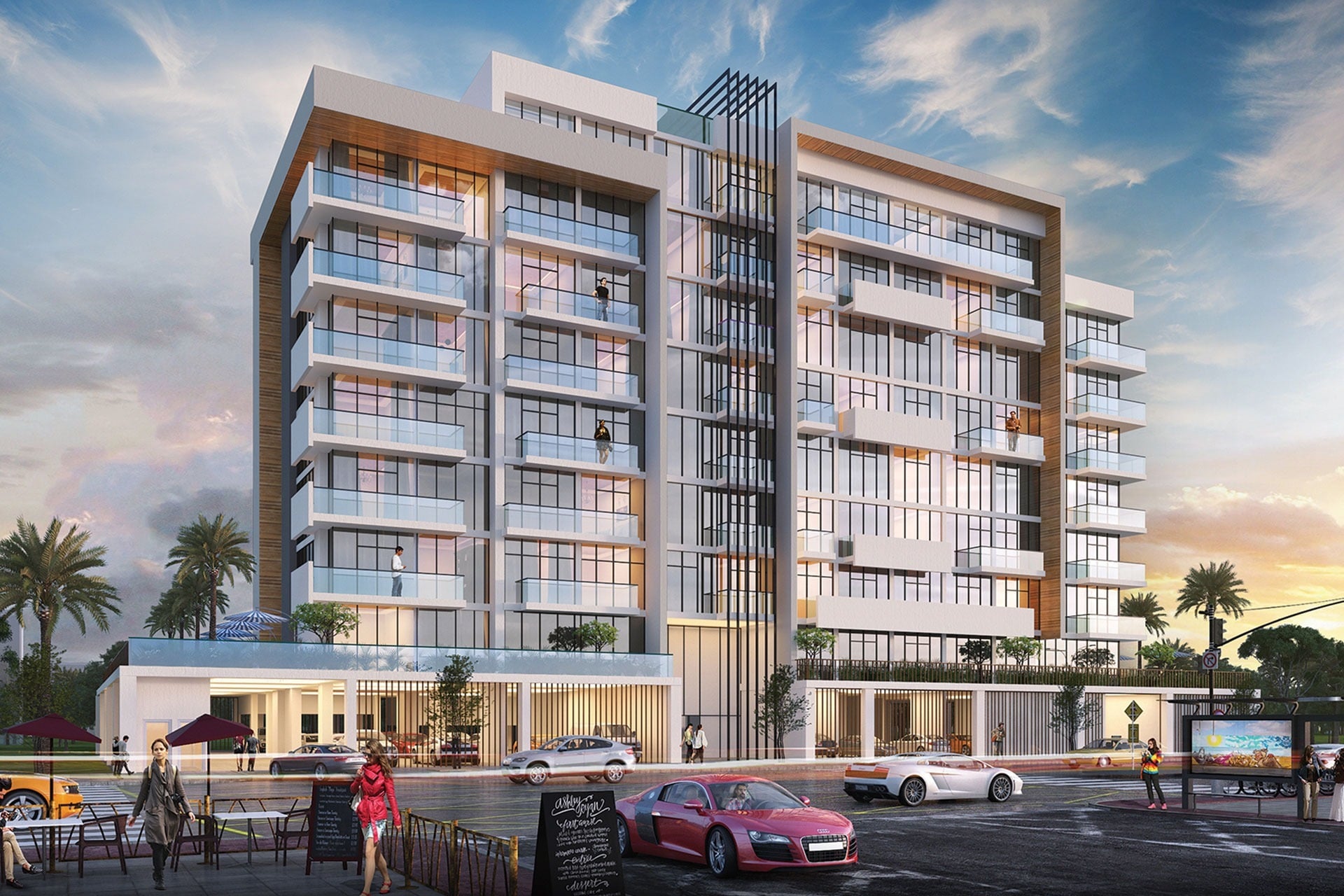 Riviera 30 by Azizi, Azizi Riviera at Meydan One. Render supplied by developer.