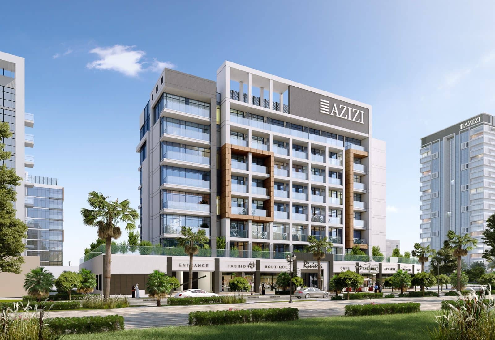 Riviera 59 by Azizi, Azizi Riviera at Meydan One. Render supplied by developer.