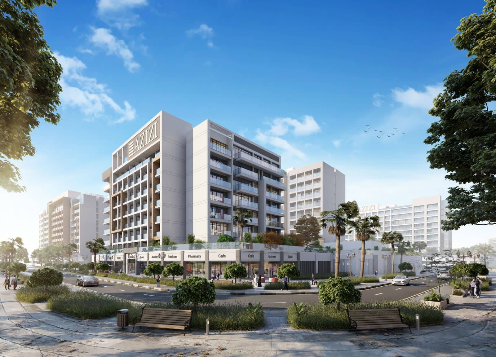 Riviera 59 by Azizi, image 2 of 11. Render supplied by developer.