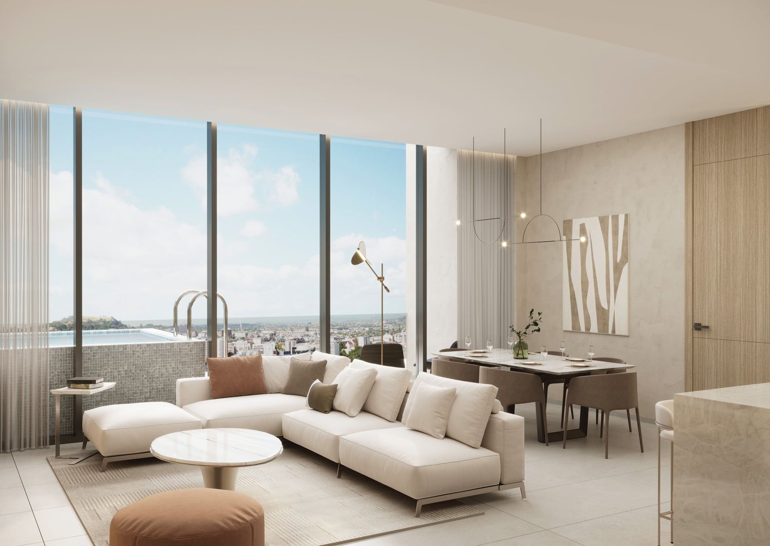 Gharbi 1 Residences by Rabdan Developments, image 2 of 10. Render supplied by developer.