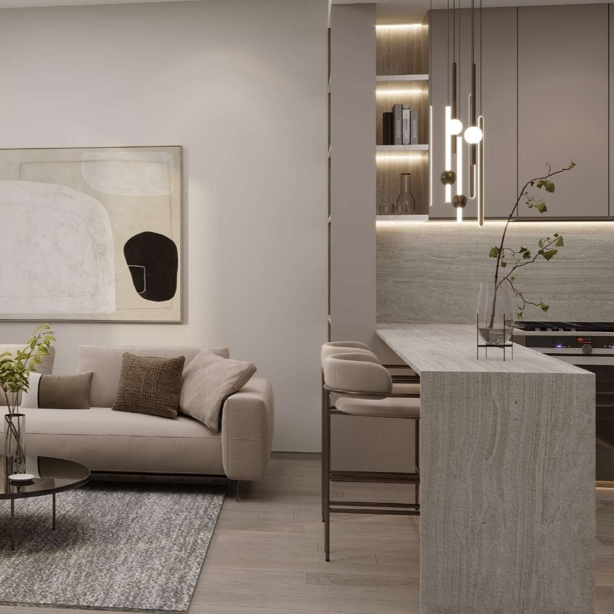 Gharbi 2 Residences by Rabdan Developments, image 8 of 14. Render supplied by developer.