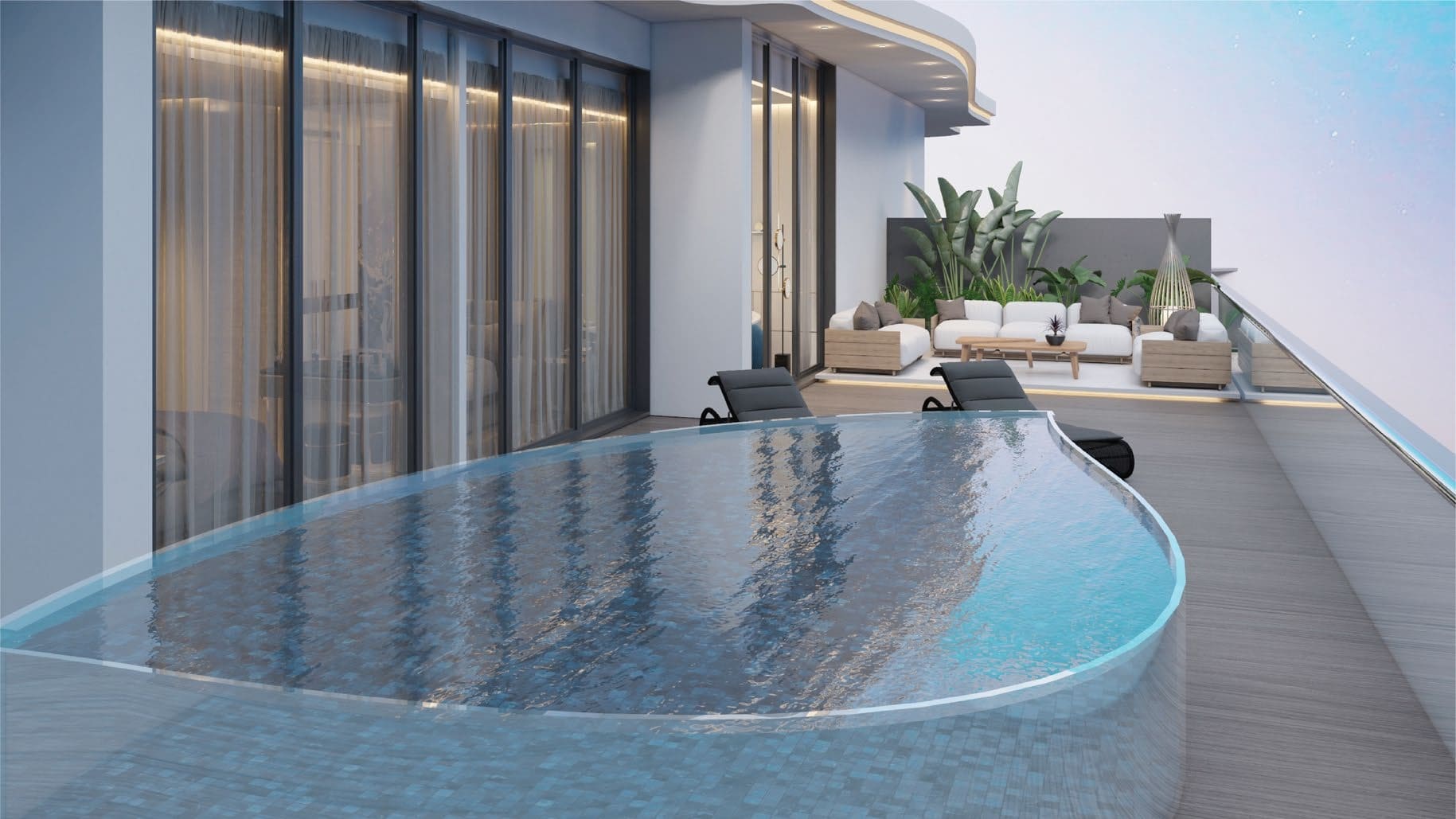 Samana Santorini, image 7 of 15. Render supplied by developer.