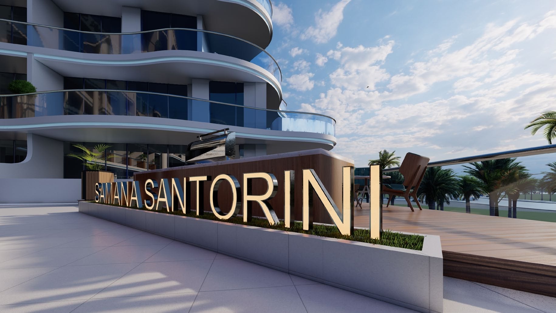 Samana Santorini, image 5 of 15. Render supplied by developer.