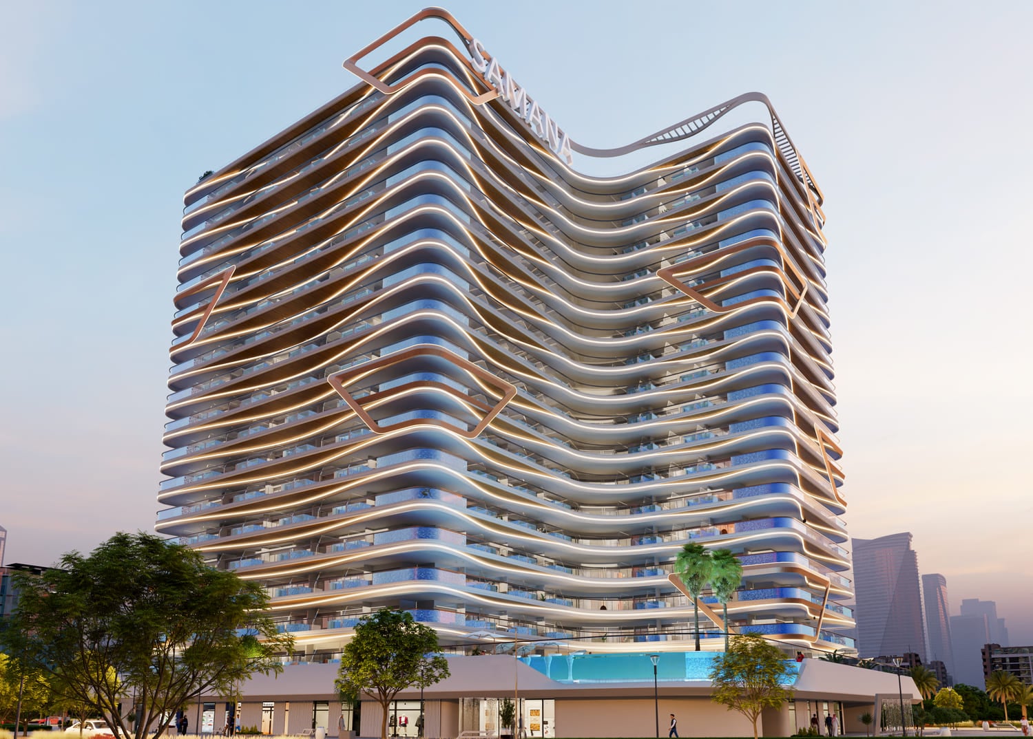 Samana Skyros, image 5 of 15. Render supplied by developer.