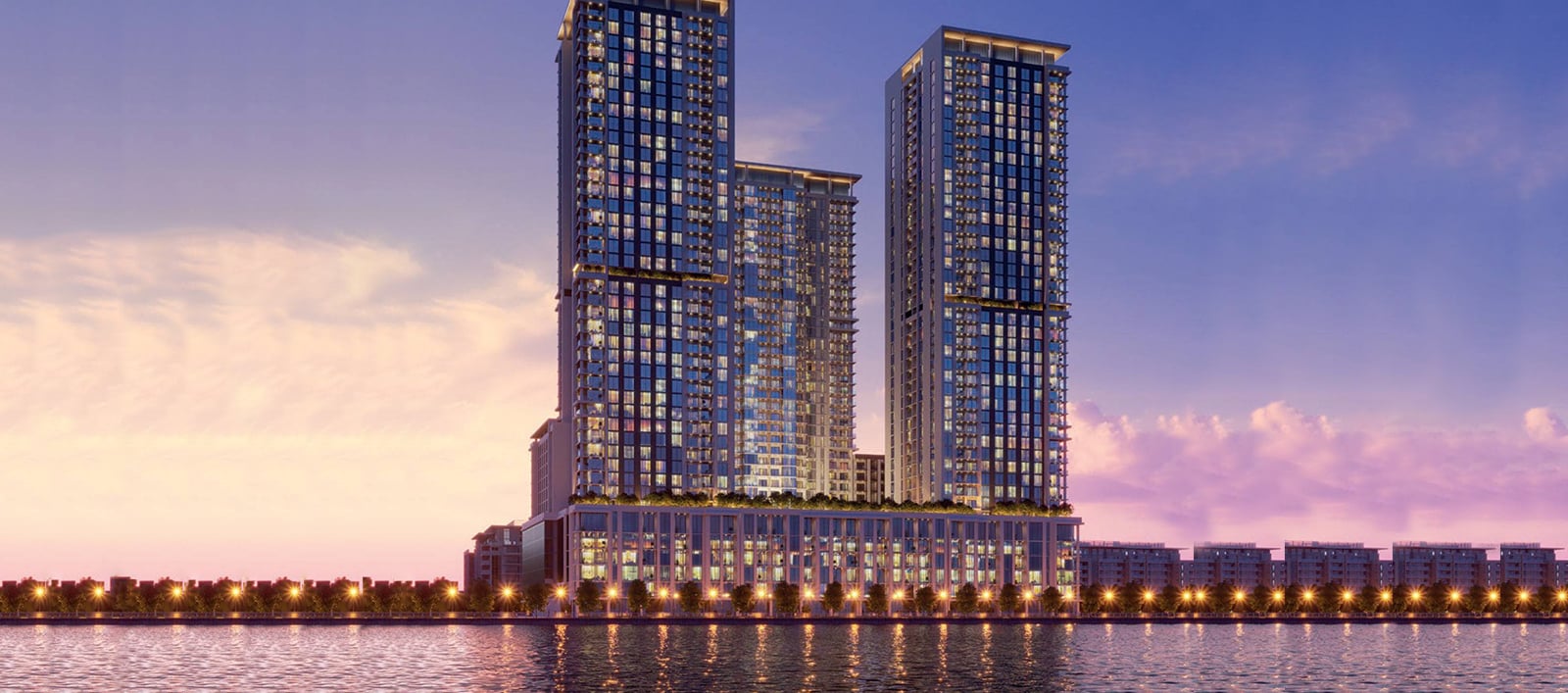 Crest Grande by Sobha, Sobha Hartland. Render supplied by developer.
