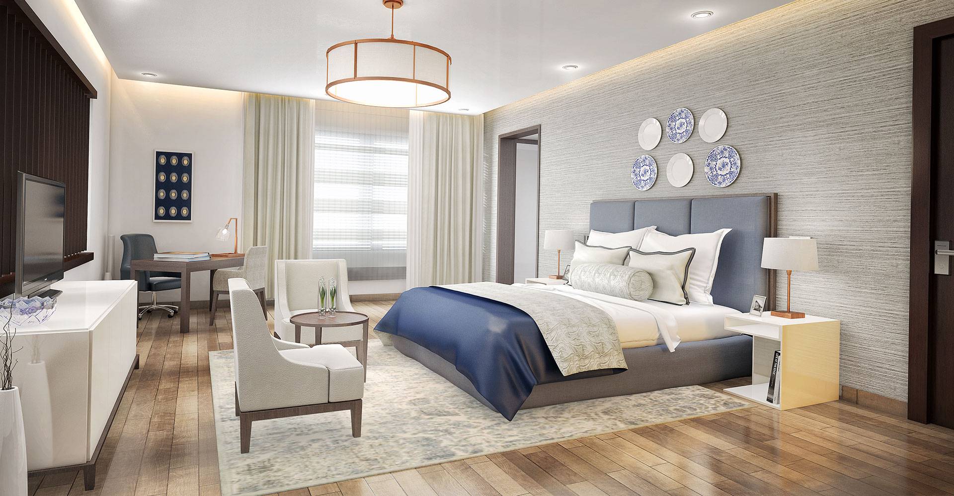 Crest Grande by Sobha, image 3 of 5. Render supplied by developer.