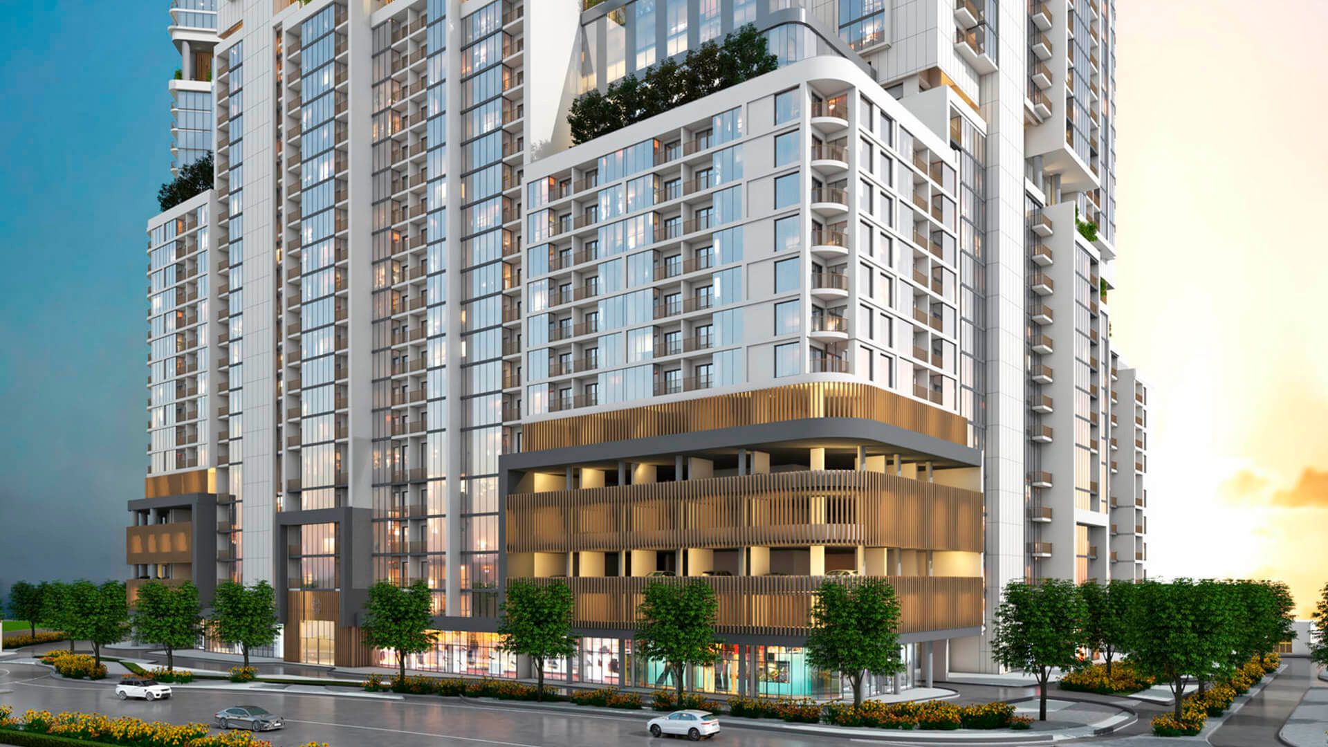 Crest Grande by Sobha, image 1 of 5. Render supplied by developer.