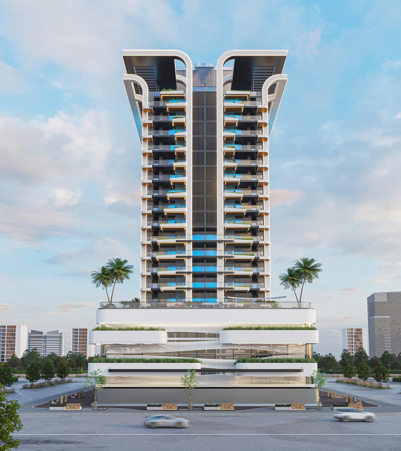 Samana Manhattan 2, image 2 of 14. Render supplied by developer.