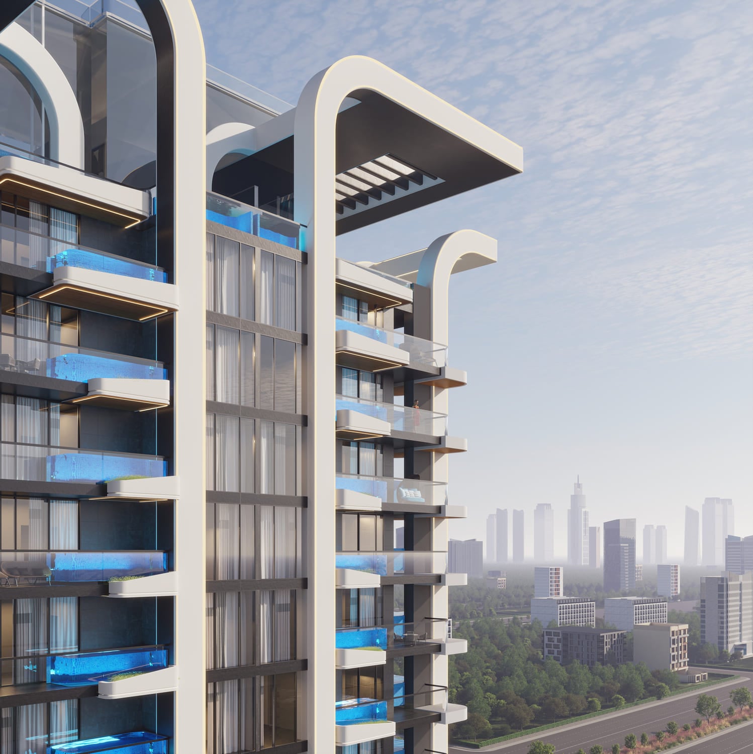 Samana Manhattan 2, image 3 of 14. Render supplied by developer.