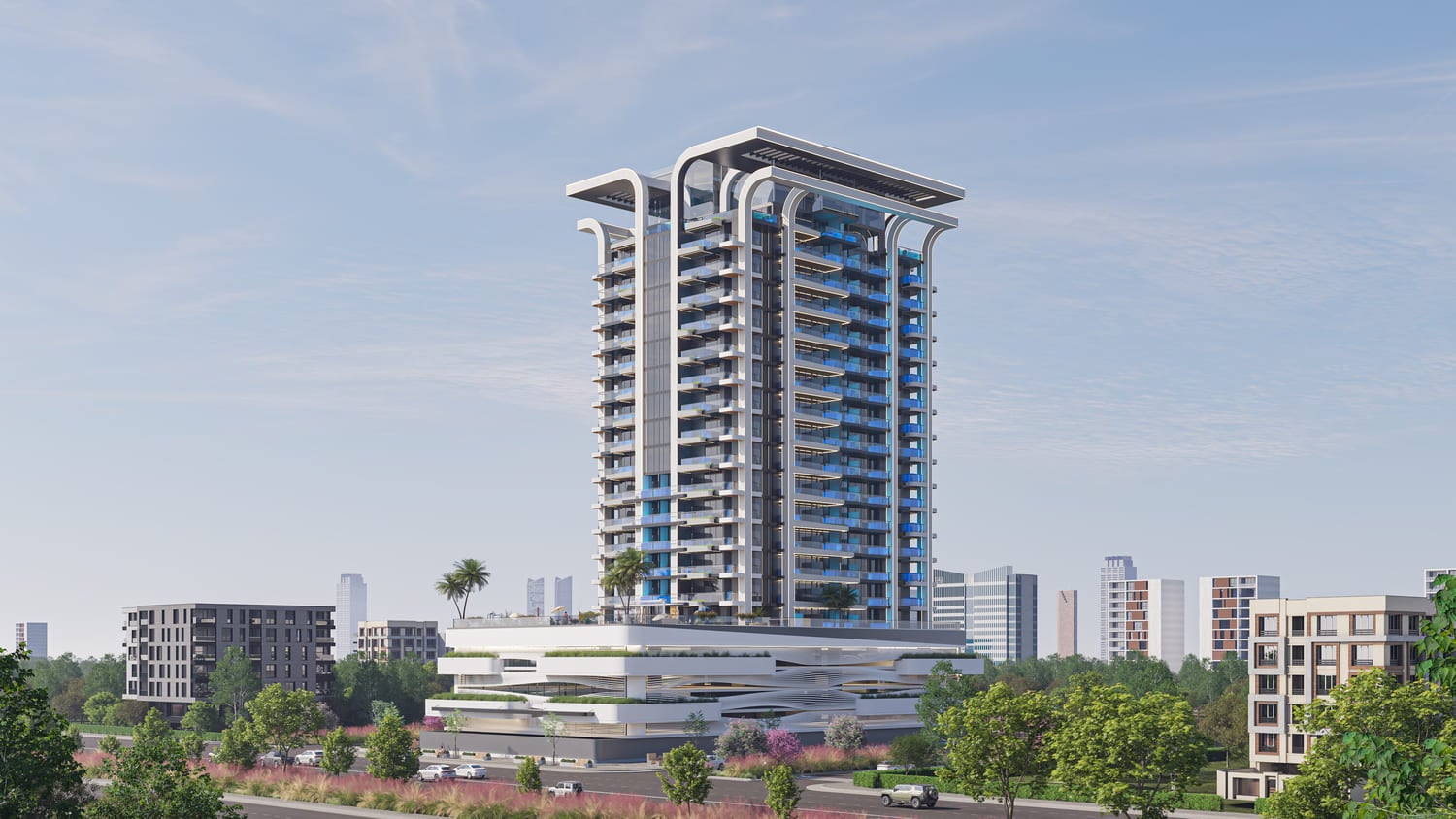 Samana Manhattan 2, image 5 of 14. Render supplied by developer.