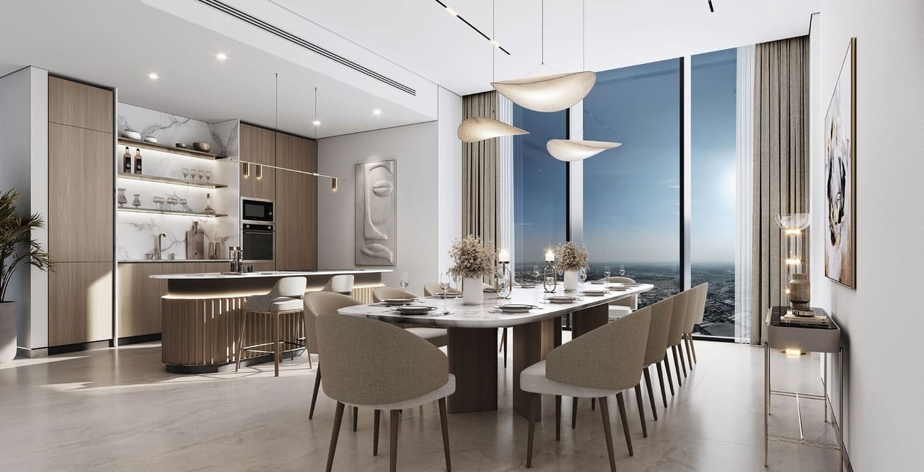 The S at Sobha Hartland II by Sobha, image 6 of 10. Render supplied by developer.
