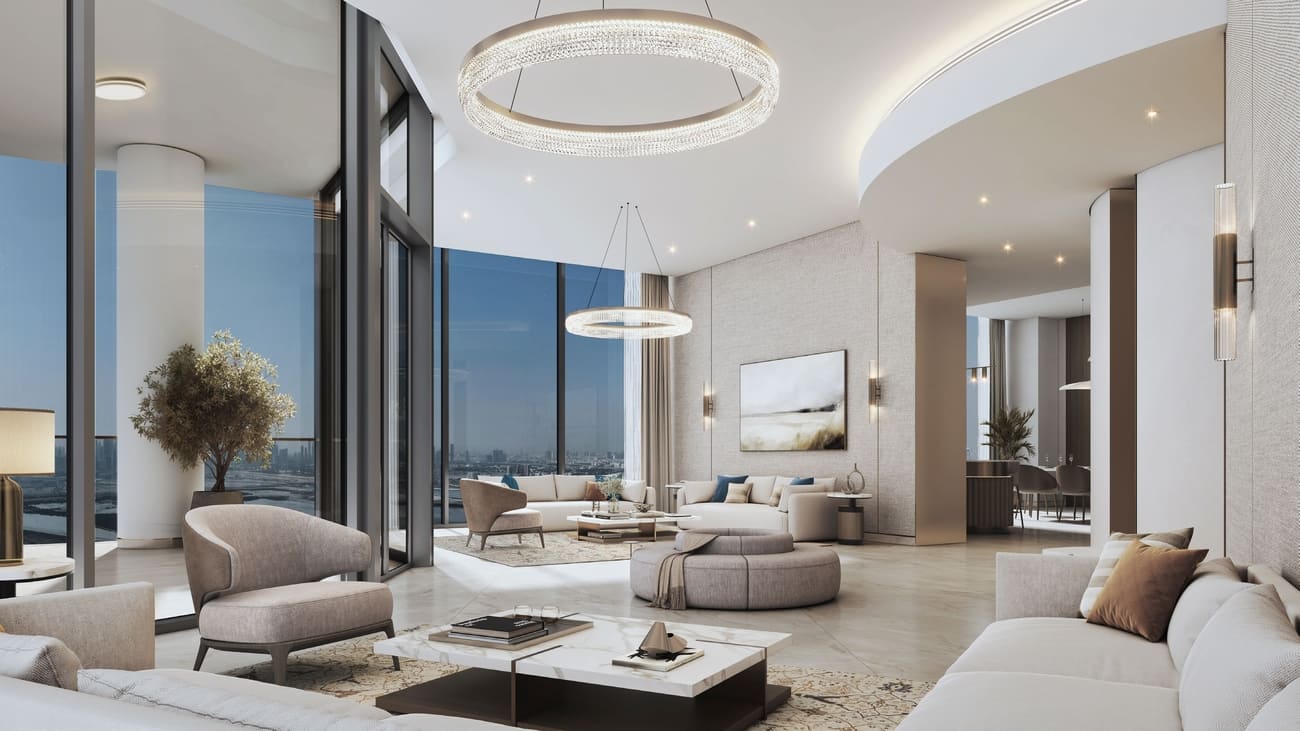 The S at Sobha Hartland II by Sobha, image 9 of 10. Render supplied by developer.