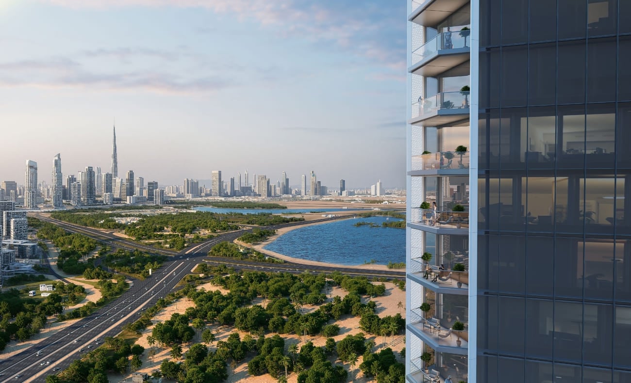The S at Sobha Hartland II by Sobha, image 5 of 10. Render supplied by developer.