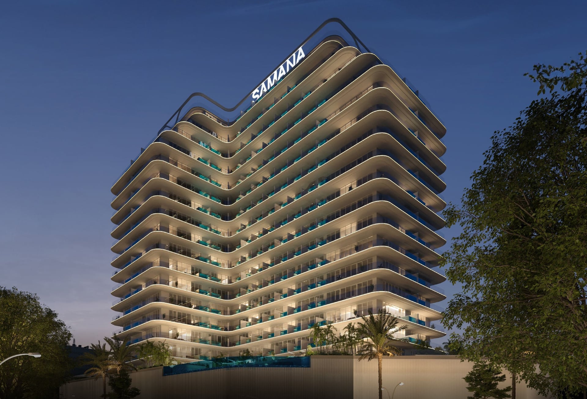 Samana Lake Views by Samana in Dubai Production City, render supplied by developer