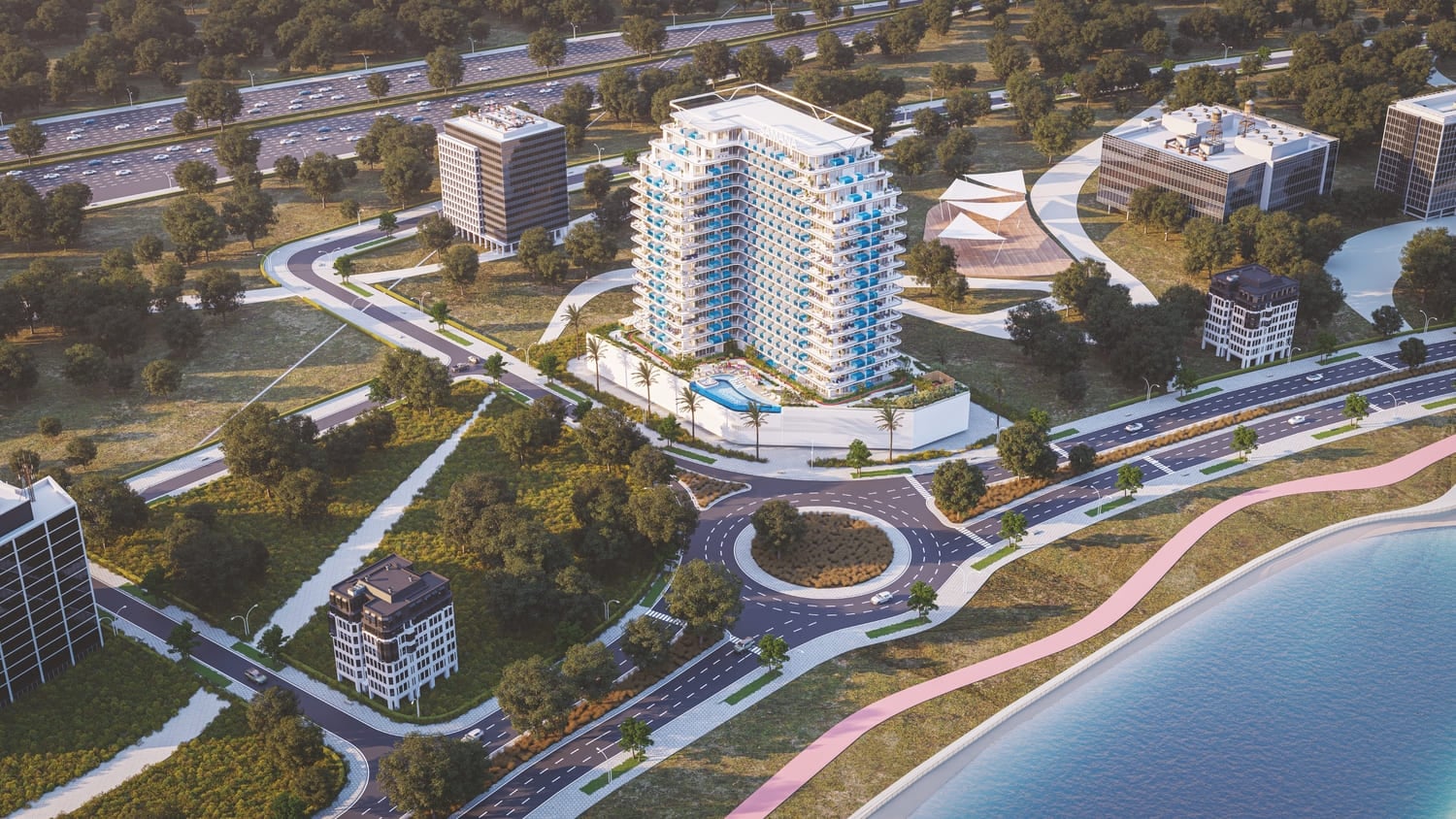 Samana Lake Views by Samana, image 2 of 9. Render supplied by developer.