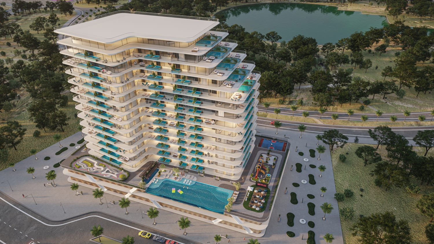 Samana Golf Views, image 2 of 21. Render supplied by developer.