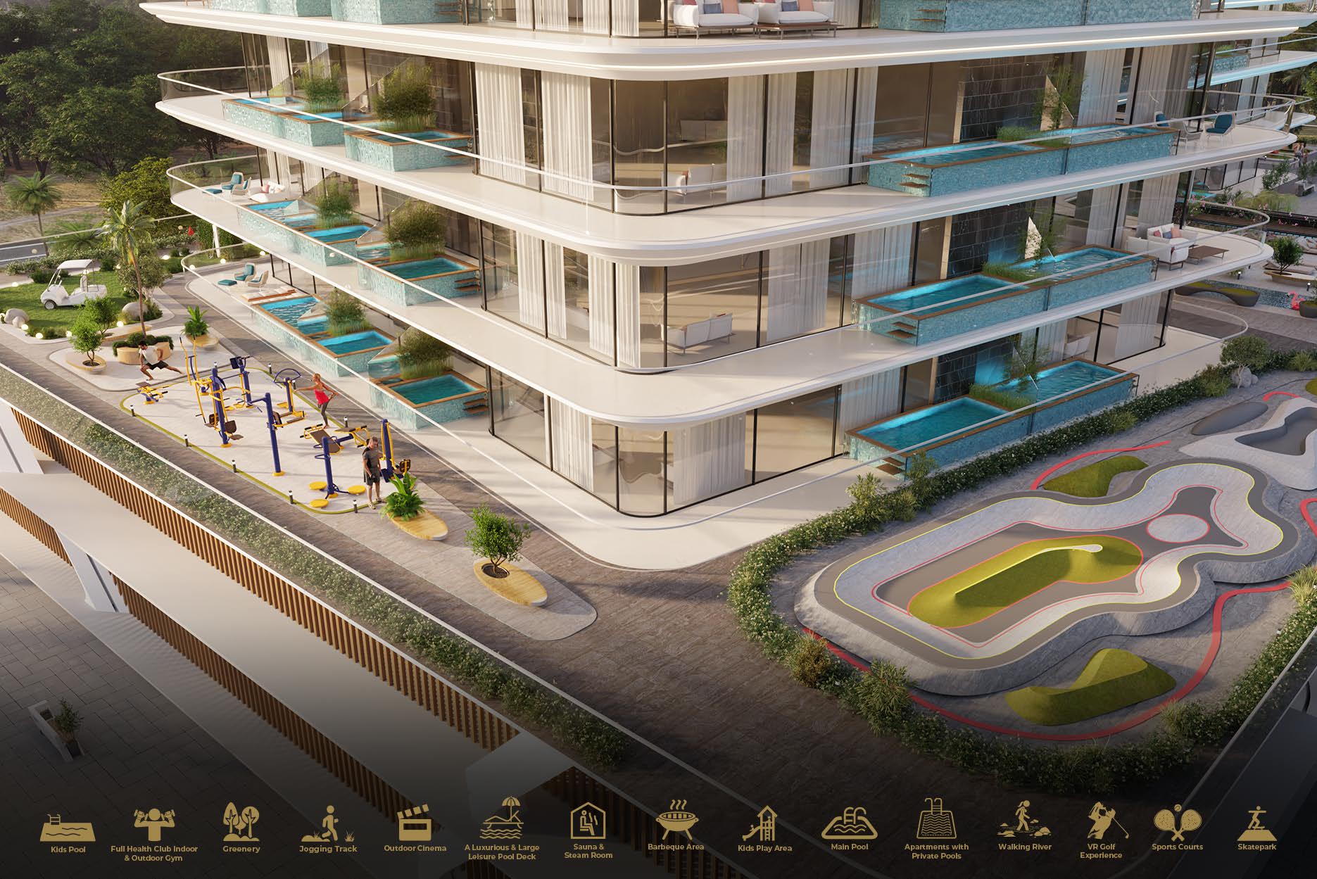 Samana Golf Views, image 4 of 21. Render supplied by developer.