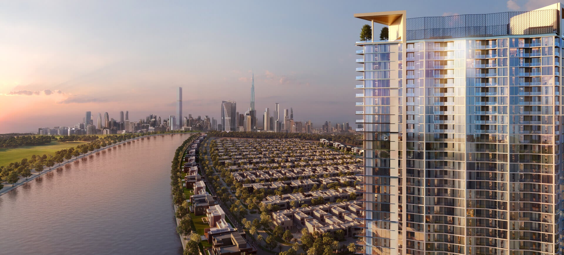Waves Opulence by Sobha, Sobha Hartland. Render supplied by developer.