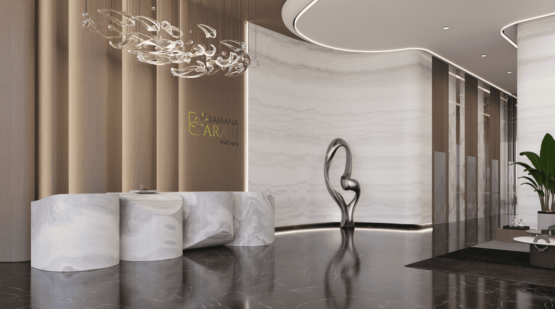 Samana Barari Views, image 12 of 13. Render supplied by developer.