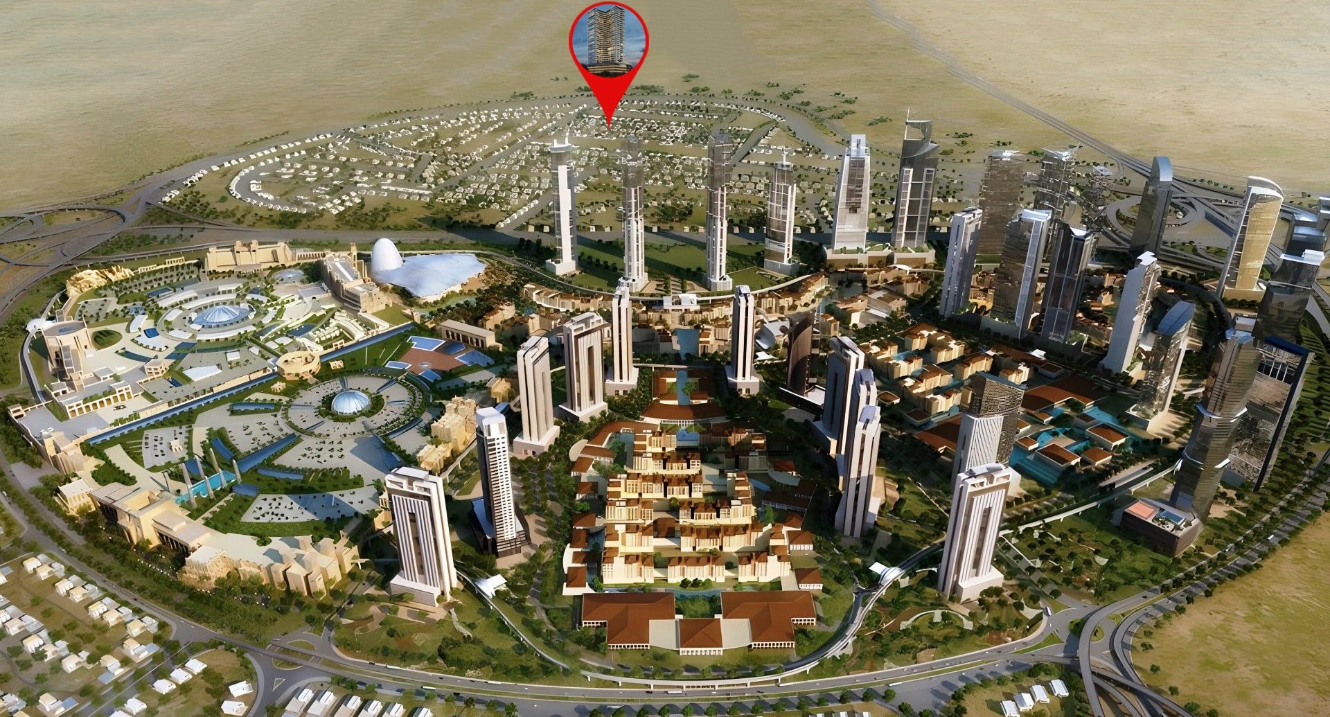 Samana Barari Views, image 11 of 13. Render supplied by developer.