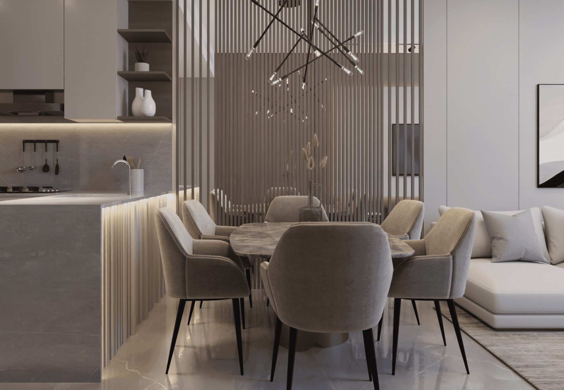 Samana Barari Views 2 by Samana, image 10 of 12. Render supplied by developer.