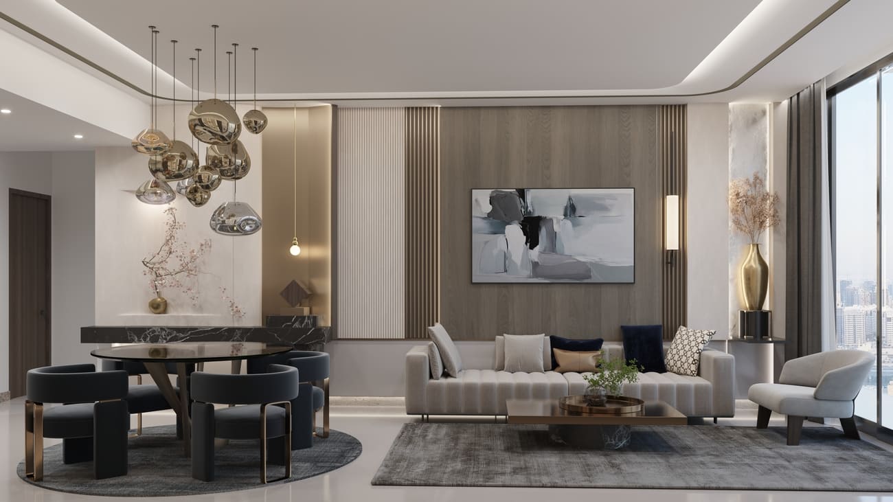 Samana Barari Lagoons, image 7 of 10. Render supplied by developer.